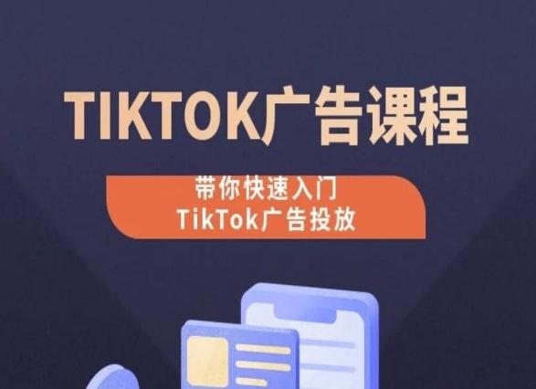 TikTok广告投放课程，从0-1实操课，带你快速入门TikTok广告投放网赚项目-副业赚钱-互联网创业-资源整合羊师傅网赚