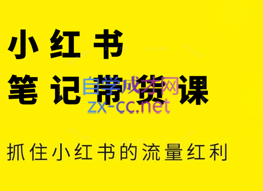 张宾·小红书笔记带货课(更新24年7月)网赚项目-副业赚钱-互联网创业-资源整合羊师傅网赚